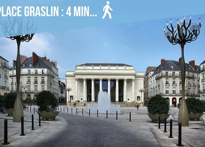 Apartament Nid Urbain - L'etoile Du Sud - Hyper Centre Nantes